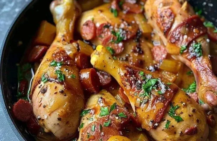 Chicken Wings with Creamy Chorizo Sauce Chicken Wings with Creamy Chorizo Sauce