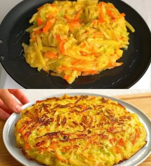 Hearty Vegetable Pancake Hearty Vegetable Pancake
