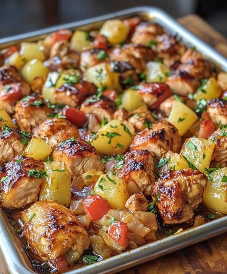‼️Hawaiian Chicken Sheet Pan‼️ ‼️Hawaiian Chicken Sheet Pan‼️