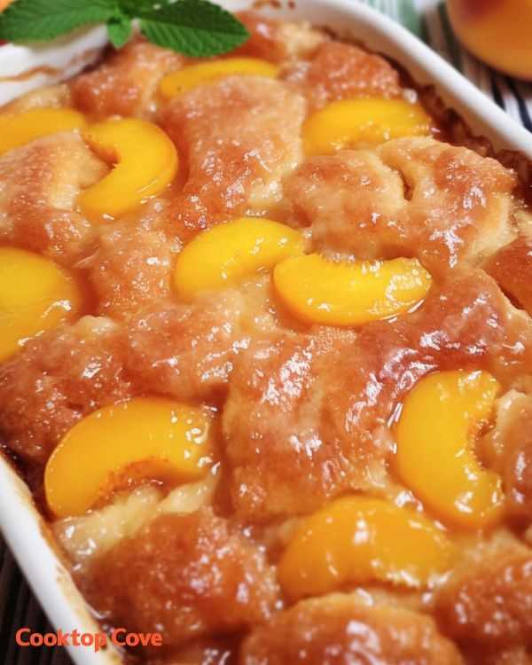 Krispy Kreme Peach Cobbler Recipe: Krispy Kreme Peach Cobbler Recipe: