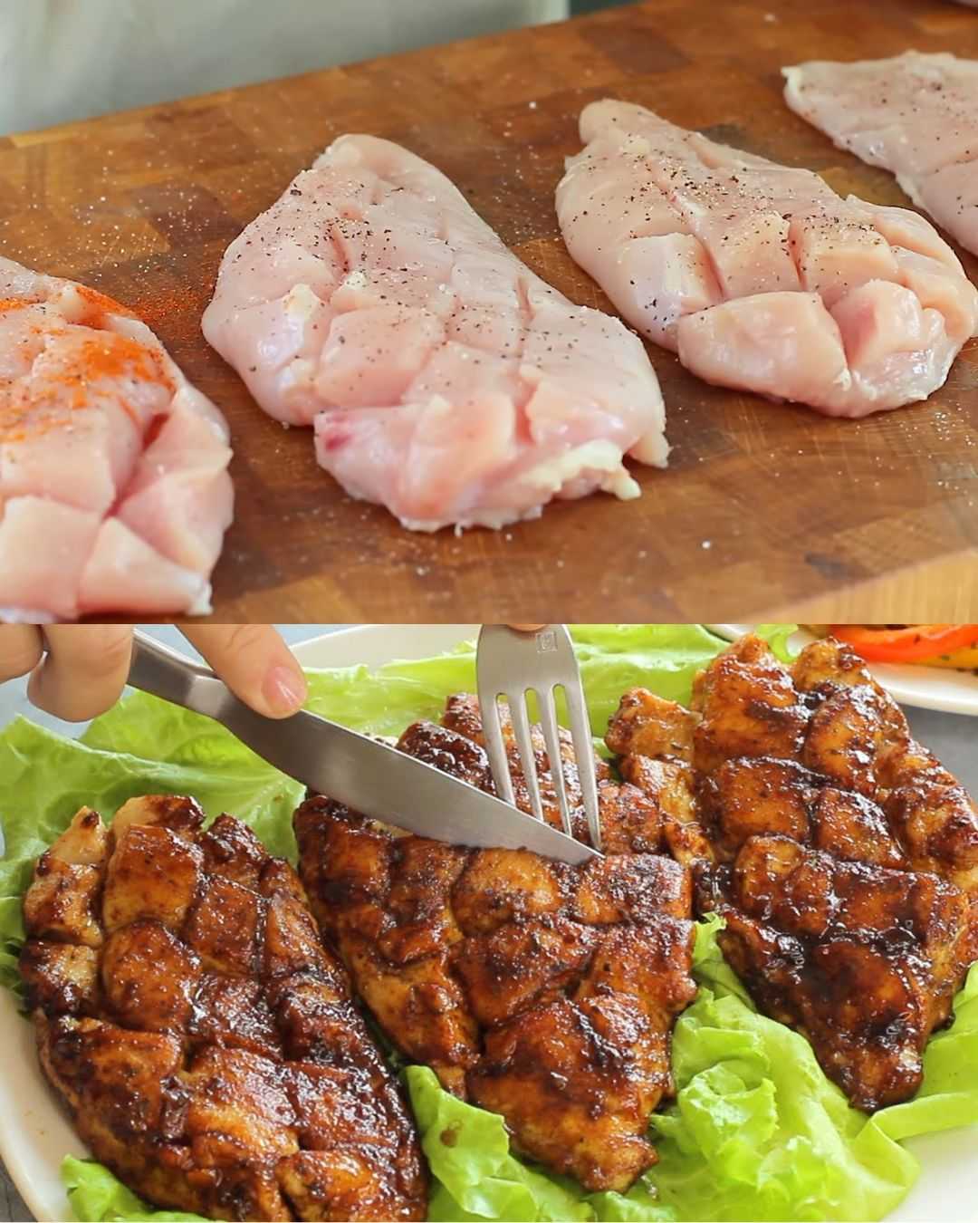 Garlic Butter Chicken with Sweet Peppers Garlic Butter Chicken with Sweet Peppers